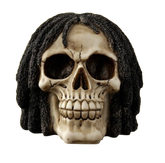 Rasta Skull Ornament
